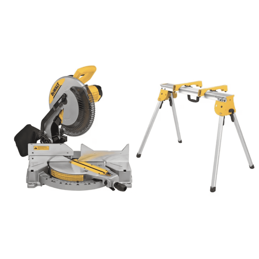 DeWalt 12" 15A Double-Bevel Sliding Compound Miter Saw w/ Stand: $299 DeWalt 12" 15A Double-Bevel Sliding Compound Miter Saw w/ Stand: $299