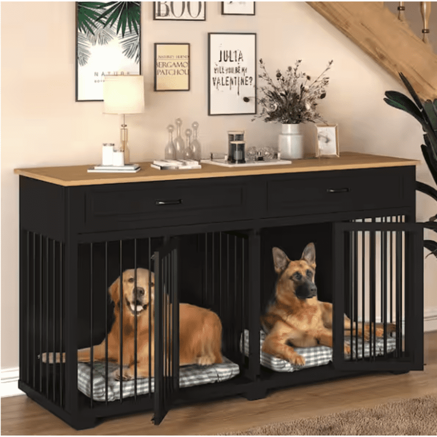 Fufu & Gaga Large Dog Crate Storage Cabinet: $289 Fufu & Gaga Large Dog Crate Storage Cabinet: $289