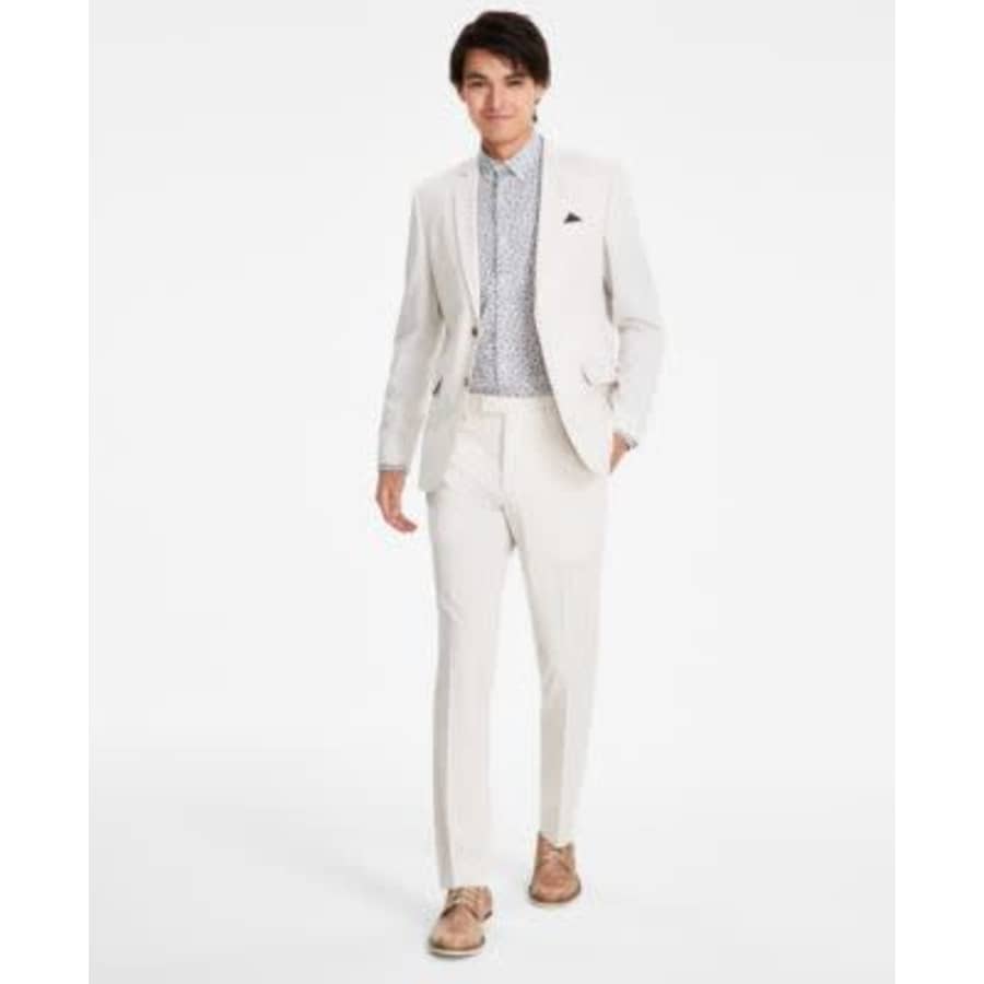 Nick Graham Men's Slim Fit Stretch Suit: $90
