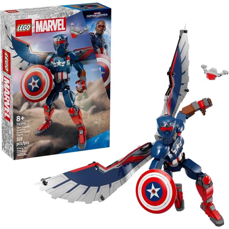 LEGO Marvel Captain America Buildable Figure: $27.95