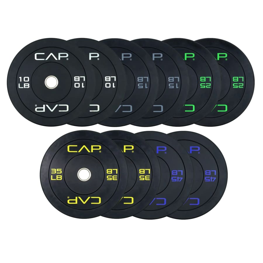 CAP 260-lb. Bumper Plate Bundle: $189.99 CAP 260-lb. Bumper Plate Bundle: $189.99