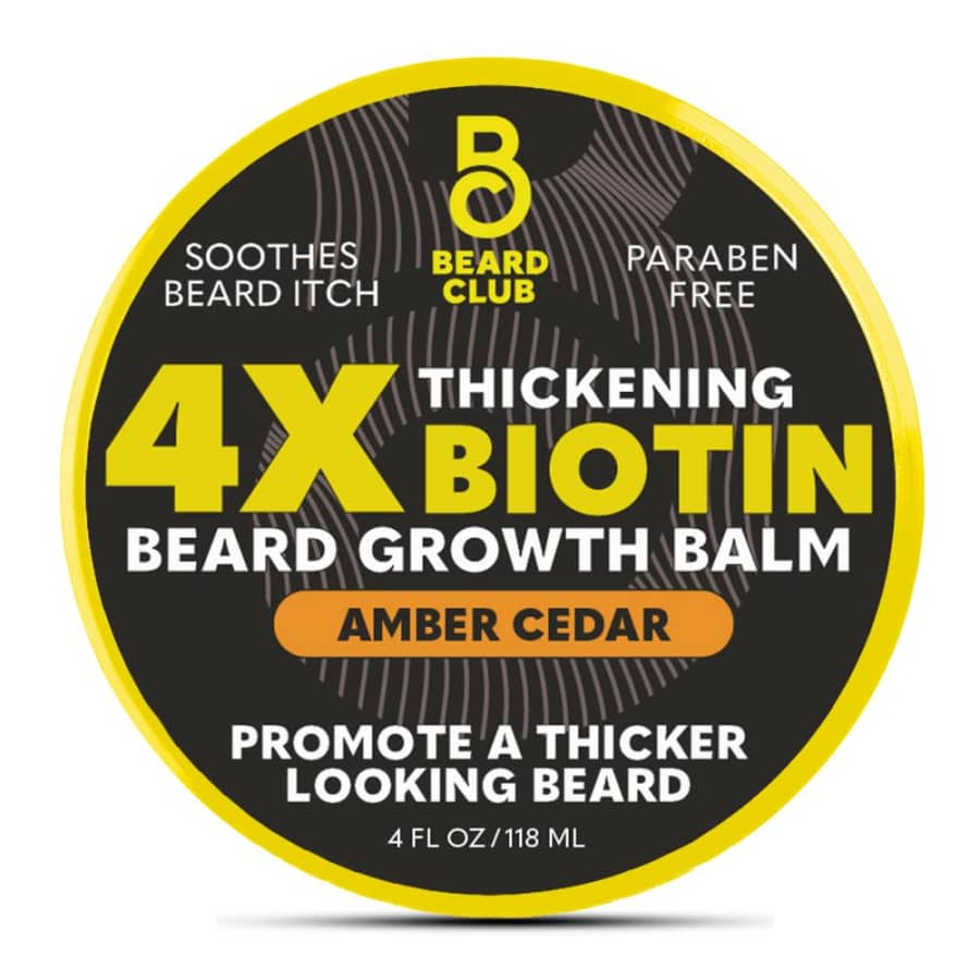 The Beard Club Biotin Beard Balm: $7.64 The Beard Club Biotin Beard Balm: $7.64