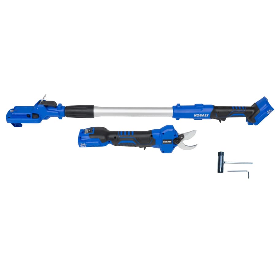 Kobalt 24-Volt 4.5-ft. Steel Pole Pruner: $89 Kobalt 24-Volt 4.5-ft. Steel Pole Pruner: $89