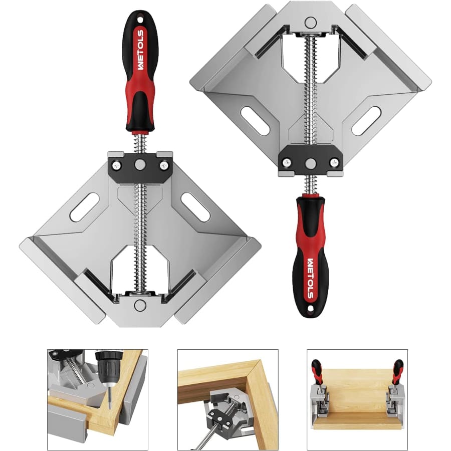Wetols Corner Clamp for Woodworking 2-Piece Set: $19.99