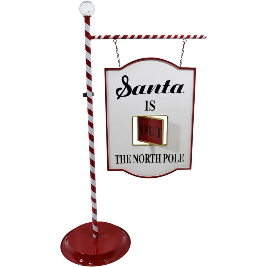 Fraser Hill Farm 4.5-Ft. Solar Lamp Post: $79.99