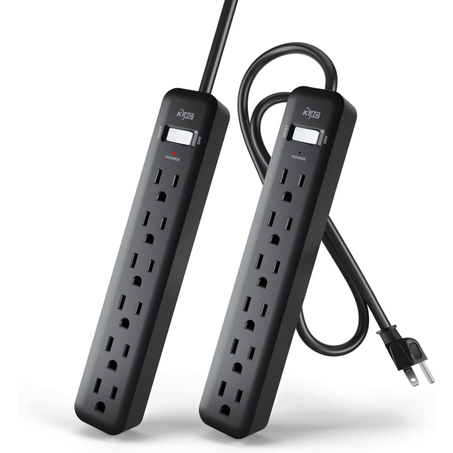 KMC 6-Outlet Power Strip 2-Pack: $6.24 KMC 6-Outlet Power Strip 2-Pack: $6.24