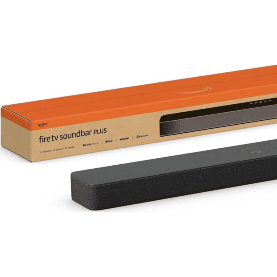Open-Box Amazon Fire TV Soundbar Plus: $100