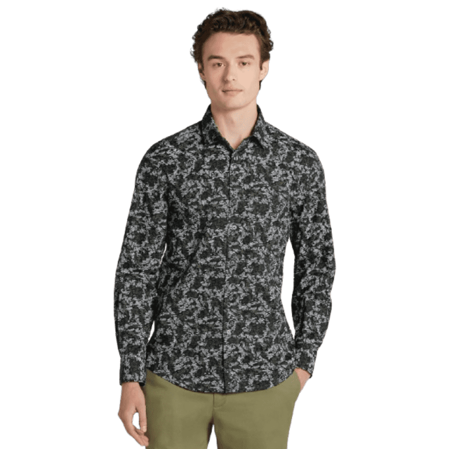 Awearness Kenneth Cole Men's Chillflex Button Up Shirt: $14.99