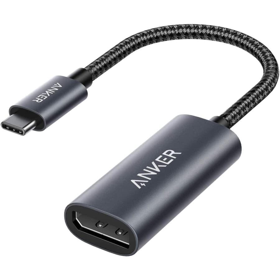 Anker USB C to DisplayPort Adapter 4K: $16 Anker USB C to DisplayPort Adapter 4K: $16