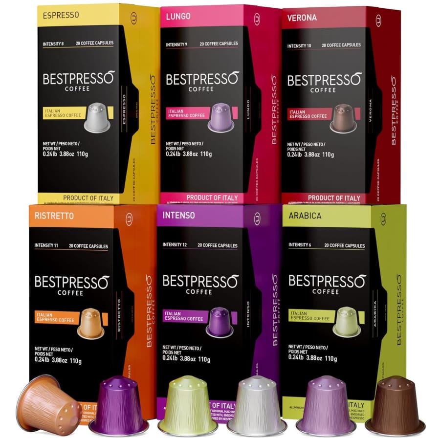 Bestpresso Coffee Variety Capsule 120-Pack: $25 via Sub & Save