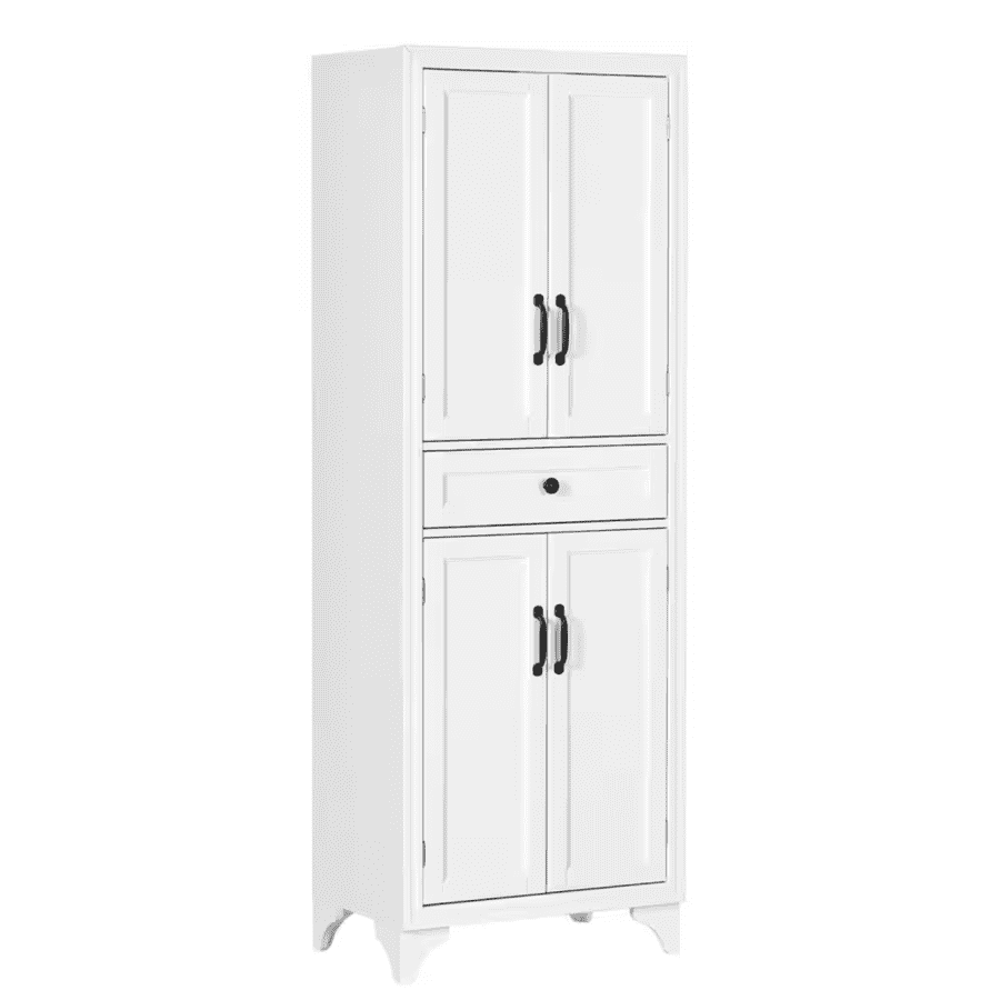 Homcom 23.5" Pantry Cabinet with Adjustable Shelves: $149 Homcom 23.5" Pantry Cabinet with Adjustable Shelves: $149