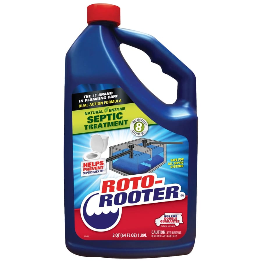 Roto-Rooter Septic Treatment 64-oz. Bottle: $7