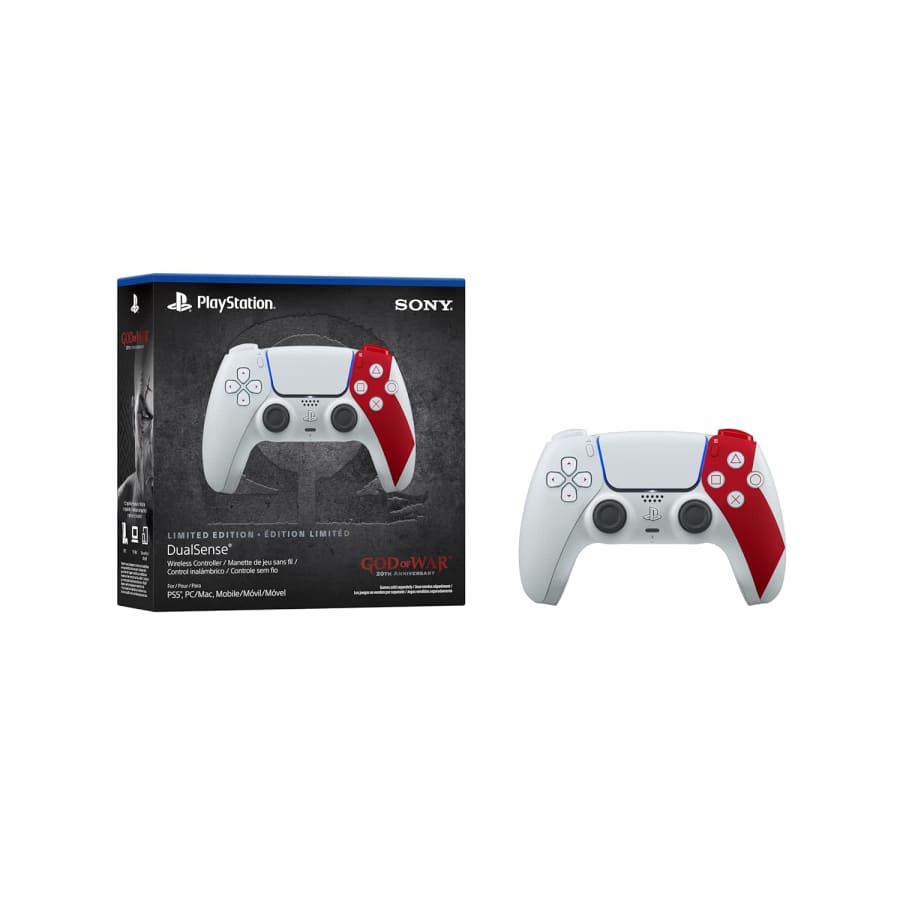Sony PlayStation Dual Sense God of War 20th Anniversary Limited Edition Wireless Controller: Preorders for $85