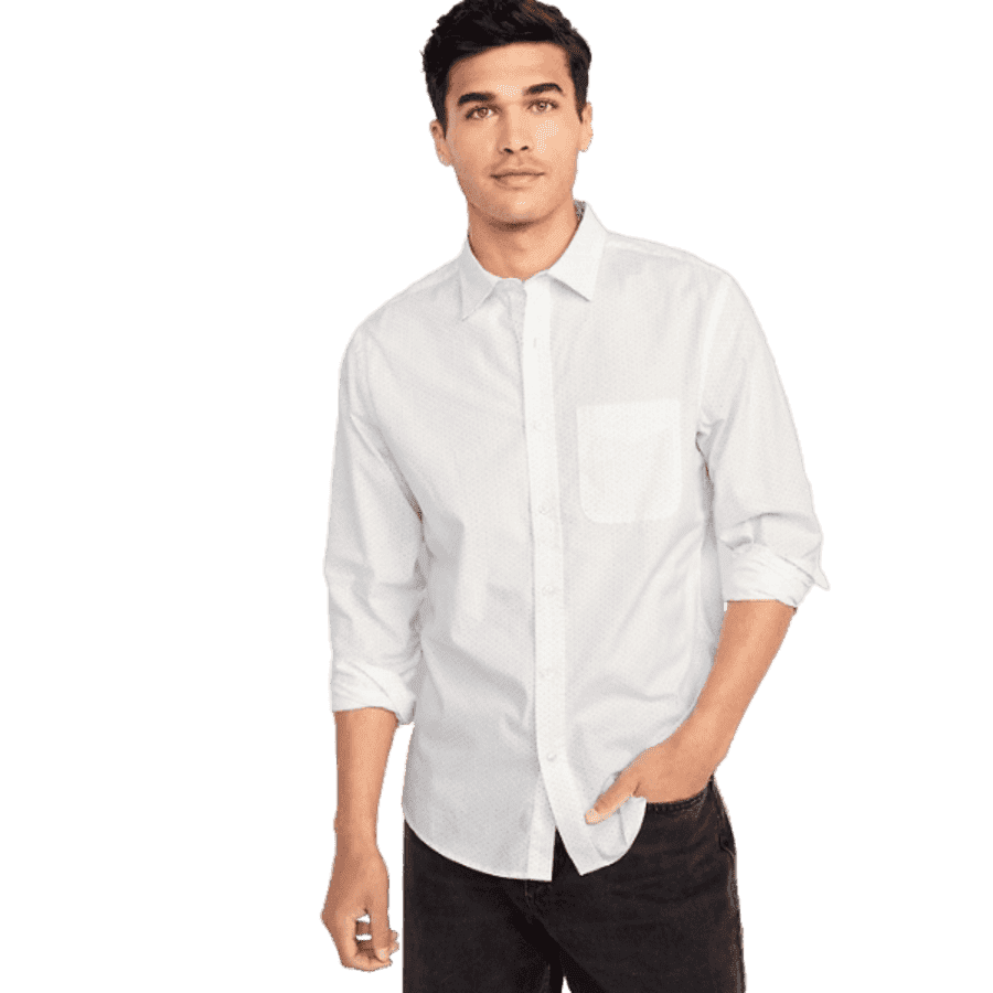 Old Navy Men's Slim-Fit Built-In Flex Everyday Shirt: $9 Old Navy Men's Slim-Fit Built-In Flex Everyday Shirt: $9