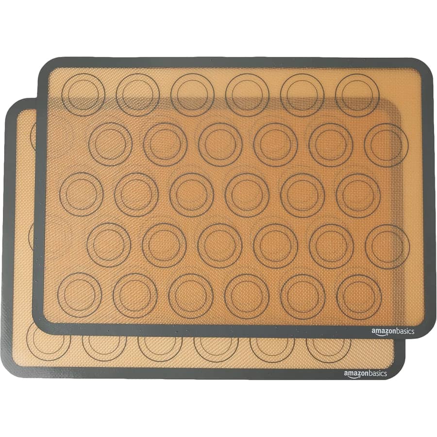 Amazon Basics Silicone Baking Mat 2-Pack: $10