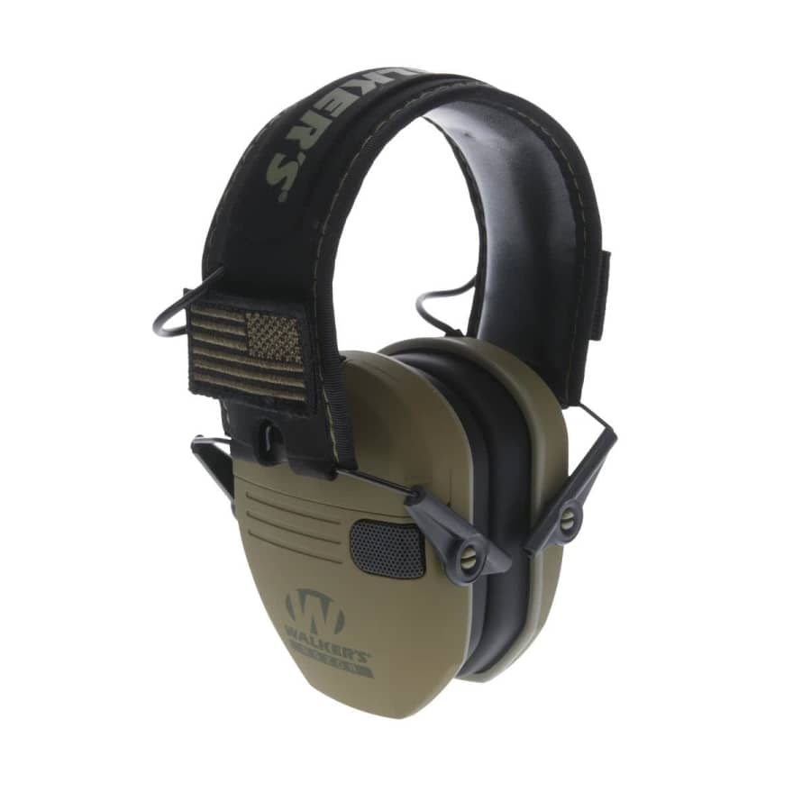 Walker's Razor Slim Electronic Earmuffs: $32