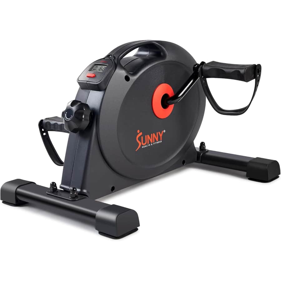 Sunny Health & Fitness Smart Under-Desk Exercise BIke: $56 Sunny Health & Fitness Smart Under-Desk Exercise BIke: $56
