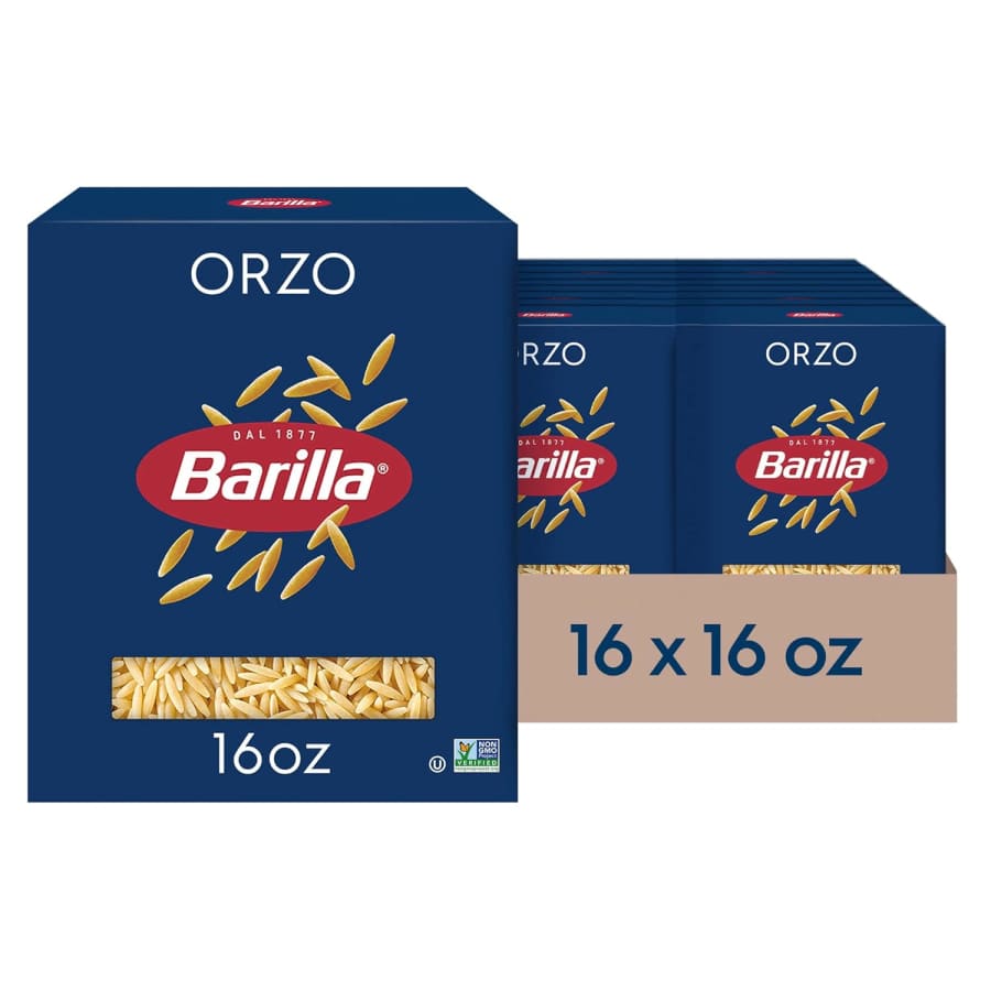 Barilla Orzo Pasta 16-oz. Box 16-Pack: $13 via Sub & Save Barilla Orzo Pasta 16-oz. Box 16-Pack: $13 via Sub & Save
