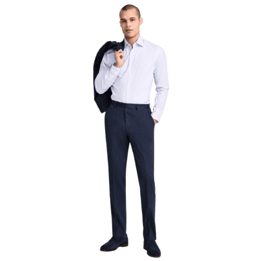 Michael Kors Men's Classic Fit Linen Suit Pants: $20.25