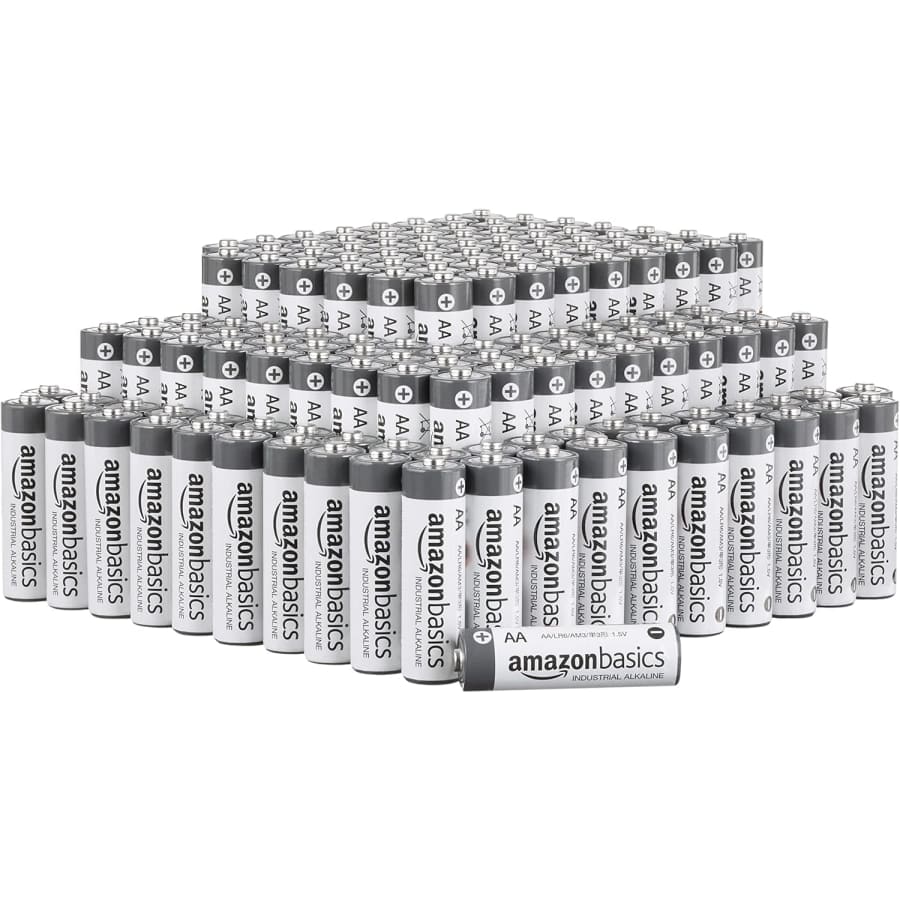 Amazon Basics 450-Count 1.5V AA Alkaline Batteries: $67.34 Amazon Basics 450-Count 1.5V AA Alkaline Batteries: $67.34
