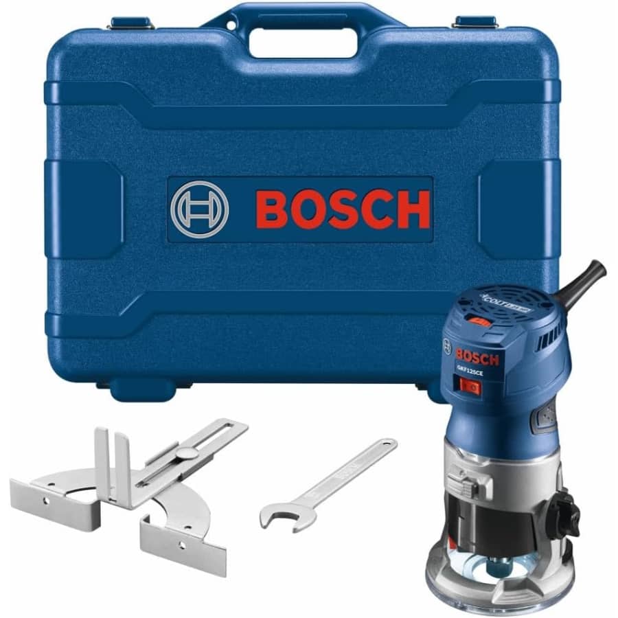 Bosch Colt 1.25 HP Variable-Speed Palm Router Kit: $100