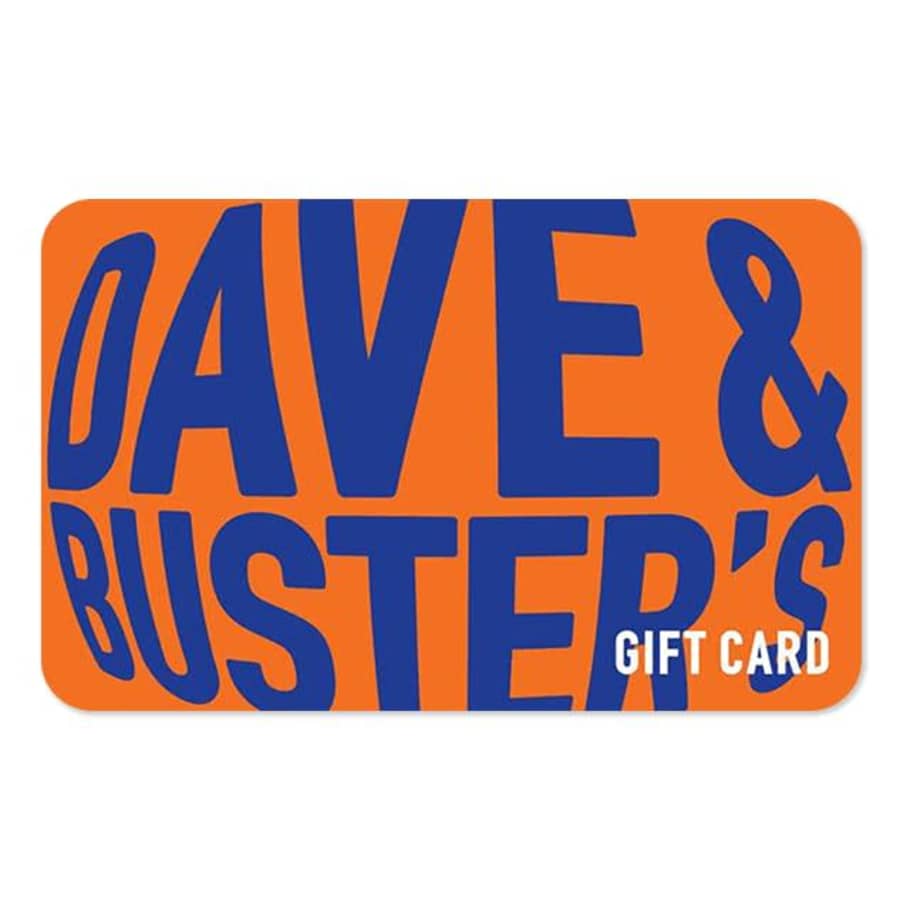 $50 Dave & Buster's eGift Card: $40