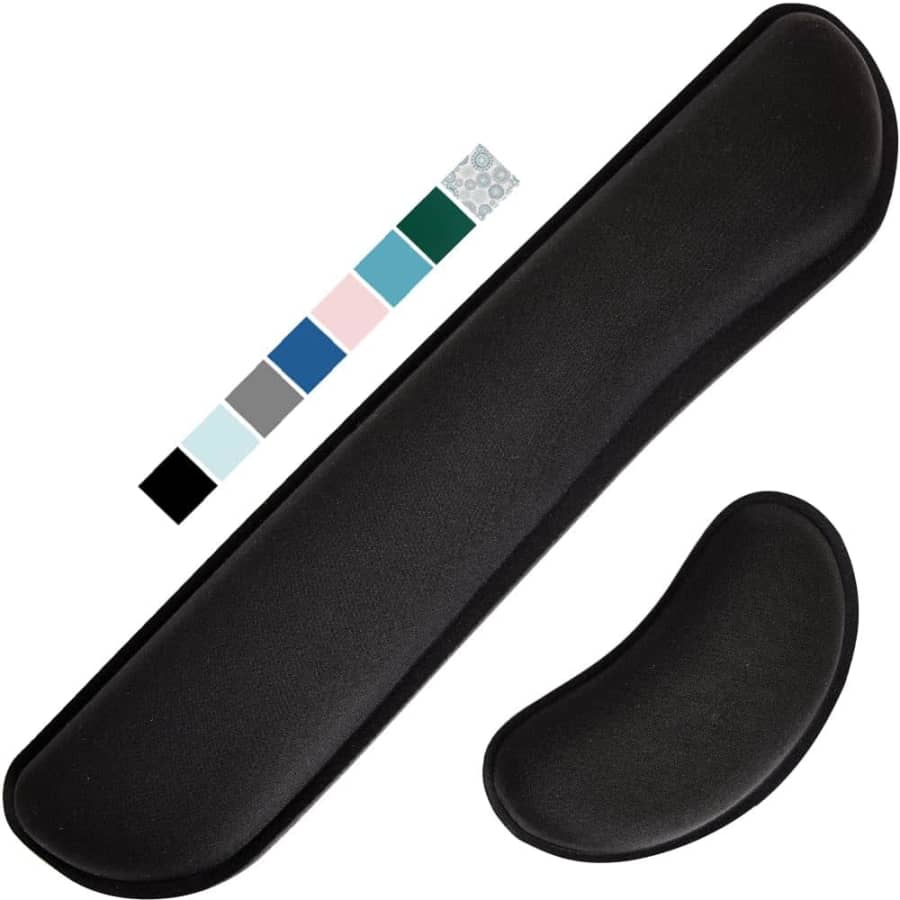 Gorilla Grip Silky Gel Memory Foam Wrist Rest Set: $8.98