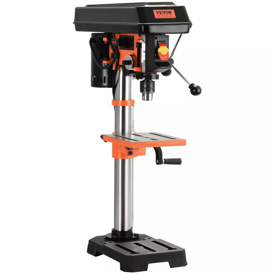 Vevor 10" 5-Speed Benchtop Cast Iron Drill Press: $95.99
