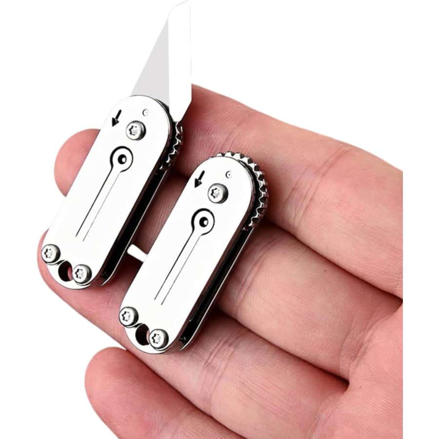 Tinykniv Ultra-Compact 1.57" Folding EDC Knife: $22