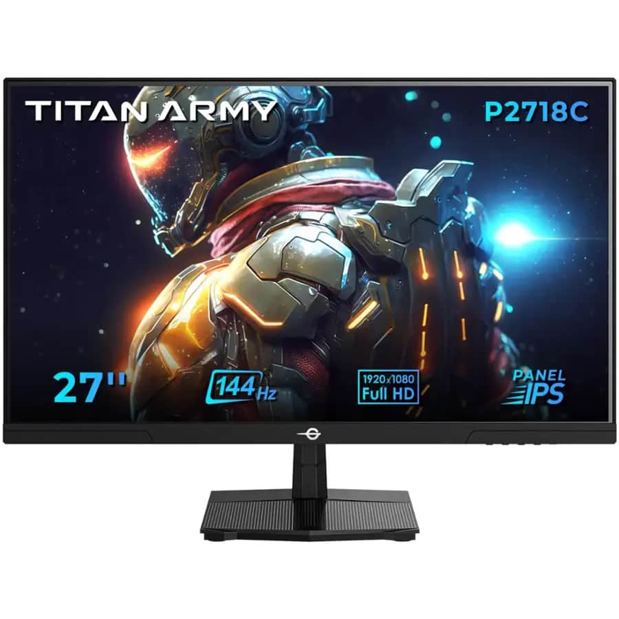 Titan Army P2718C 27" 144Hz IPS Gaming Monitor: $94.99