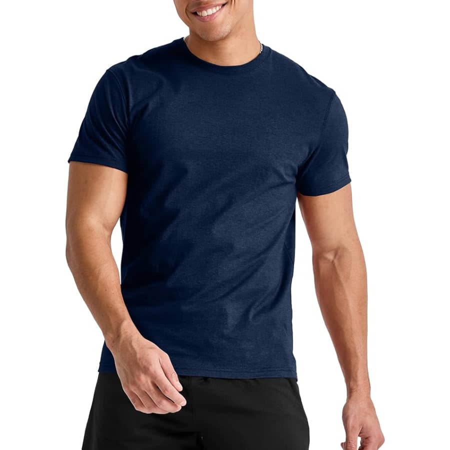 Hanes Men's Originals Lightweight Tri-Blend Crewneck T-Shirt: $5.98 Hanes Men's Originals Lightweight Tri-Blend Crewneck T-Shirt: $5.98