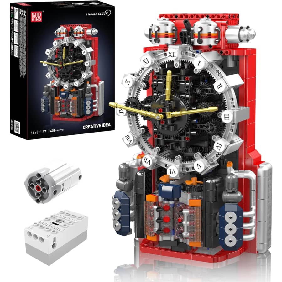 Mould King Cyberpunk Mechanical Clock Building Set: $62.99 Mould King Cyberpunk Mechanical Clock Building Set: $62.99