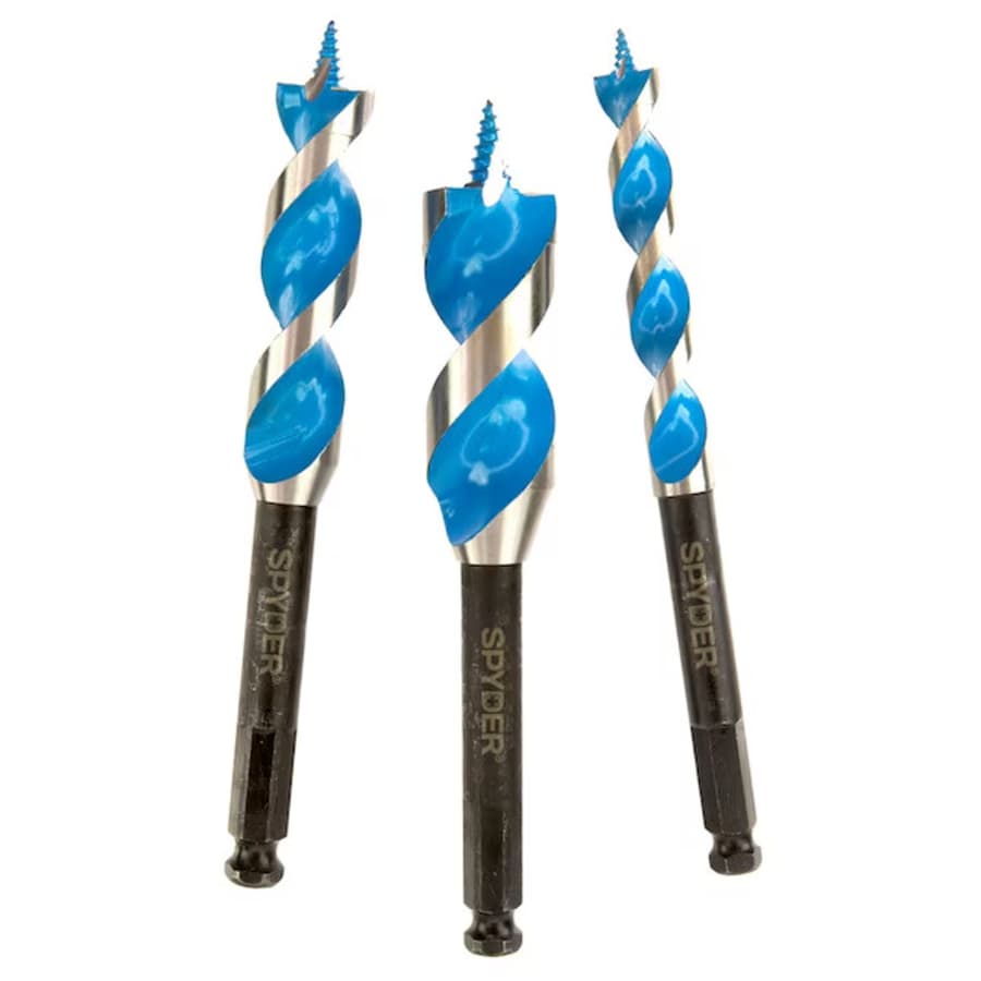 Spyder Stinger 3-Piece Woodboring Power Spade Drill Bit Set: $10 in cart