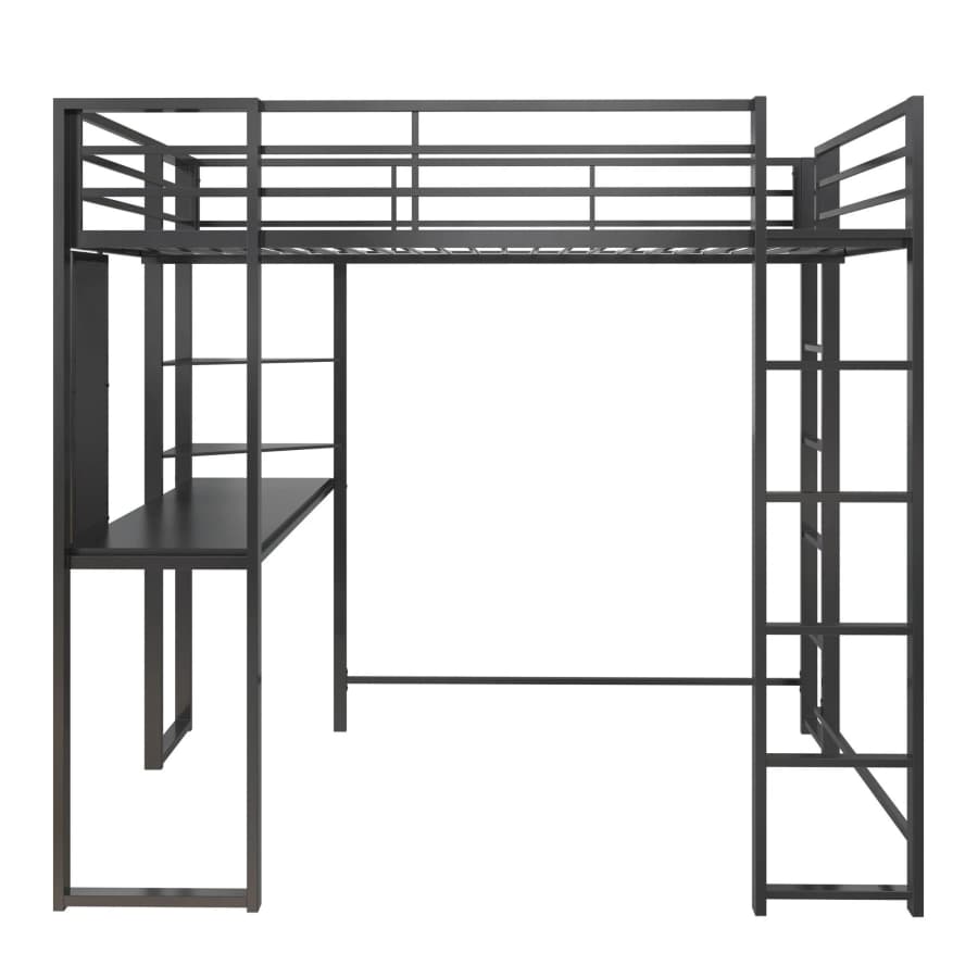 DHP Abode Full Size Metal Loft Bed: $120