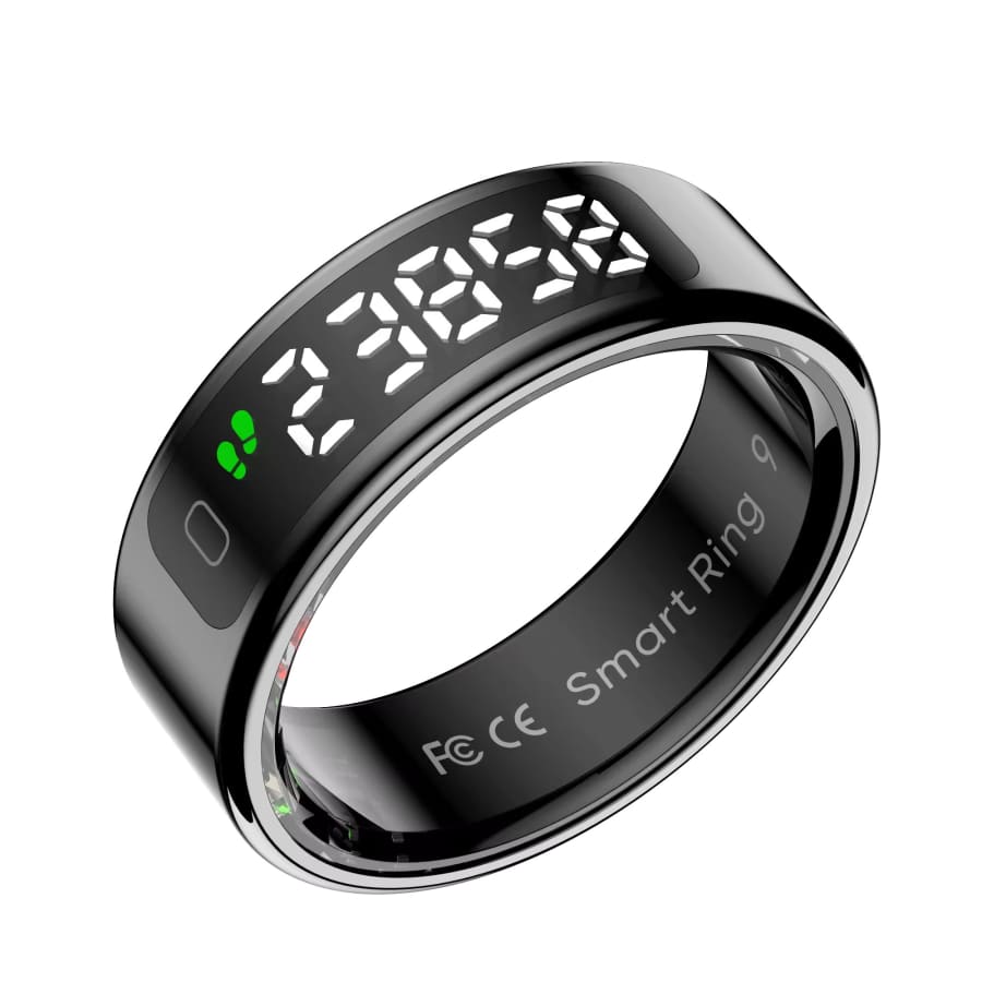 Smart Ring Fitness Tracker w/ Heart Rate, Sleep & Activity Monitoring: $14.96