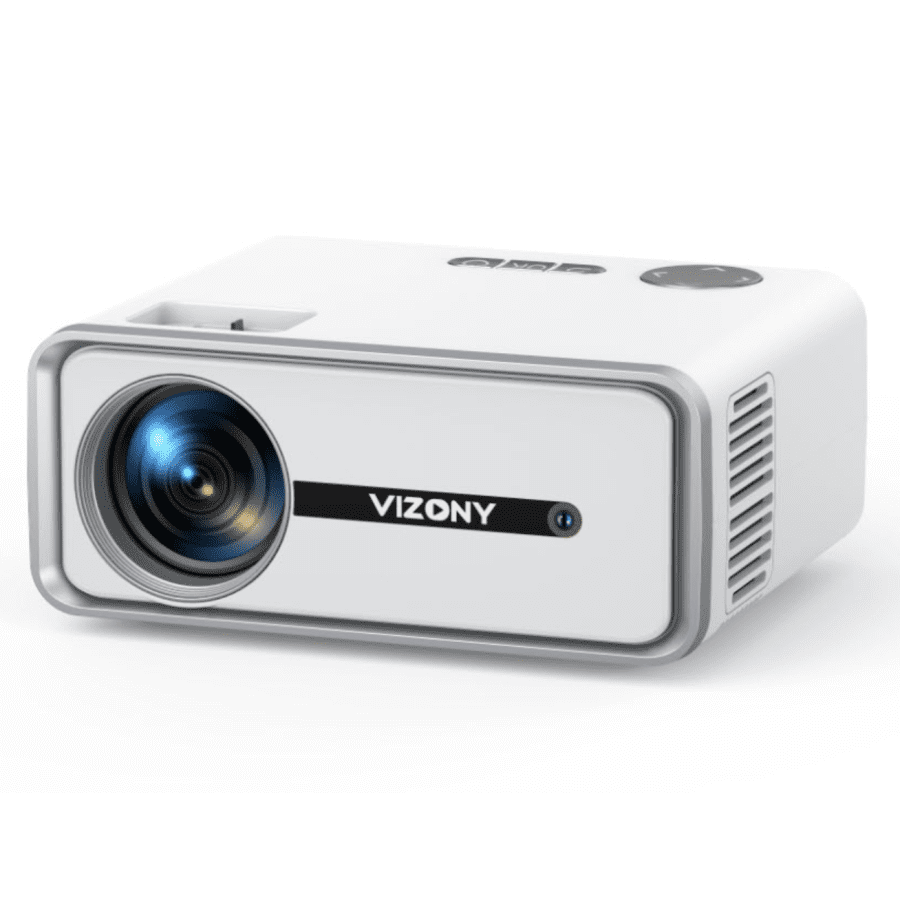 Vizony 450ANSI 1080P FHD Mini Projector w/ WiFi and Bluetooth: $40 w/ Prime
