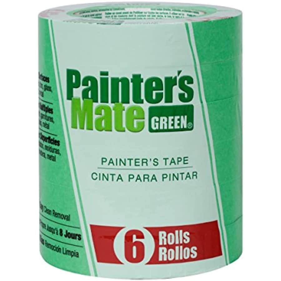 Painter's Mate Green Painter's Tape 60-Yard Roll 6-Pack: $6.04 Painter's Mate Green Painter's Tape 60-Yard Roll 6-Pack: $6.04
