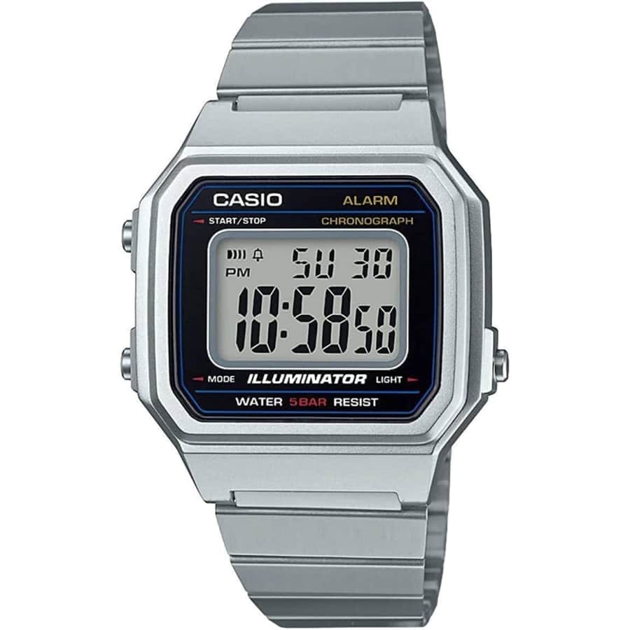 Casio Men's Silver Digital Quartz Watch: $23.97