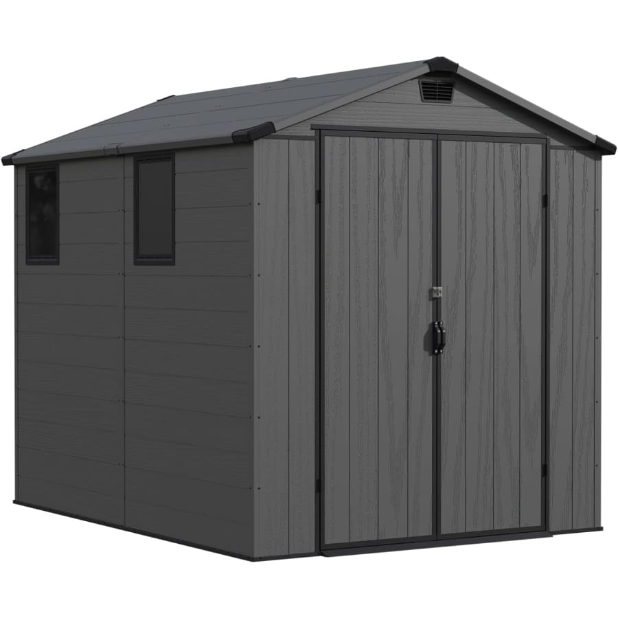 Patiowell 6 x 8-FT Outdoor Storage Shed: $640 Patiowell 6 x 8-FT Outdoor Storage Shed: $640
