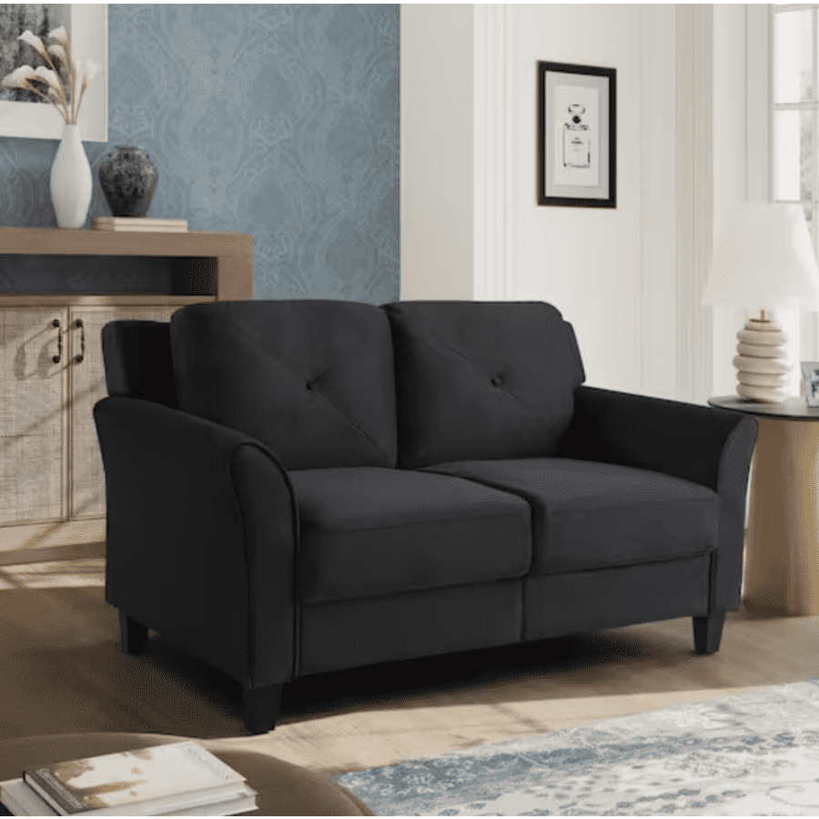 Lifestyle Solutions Harvard 58" Microfiber 2-Seat Loveseat: $245 Lifestyle Solutions Harvard 58" Microfiber 2-Seat Loveseat: $245