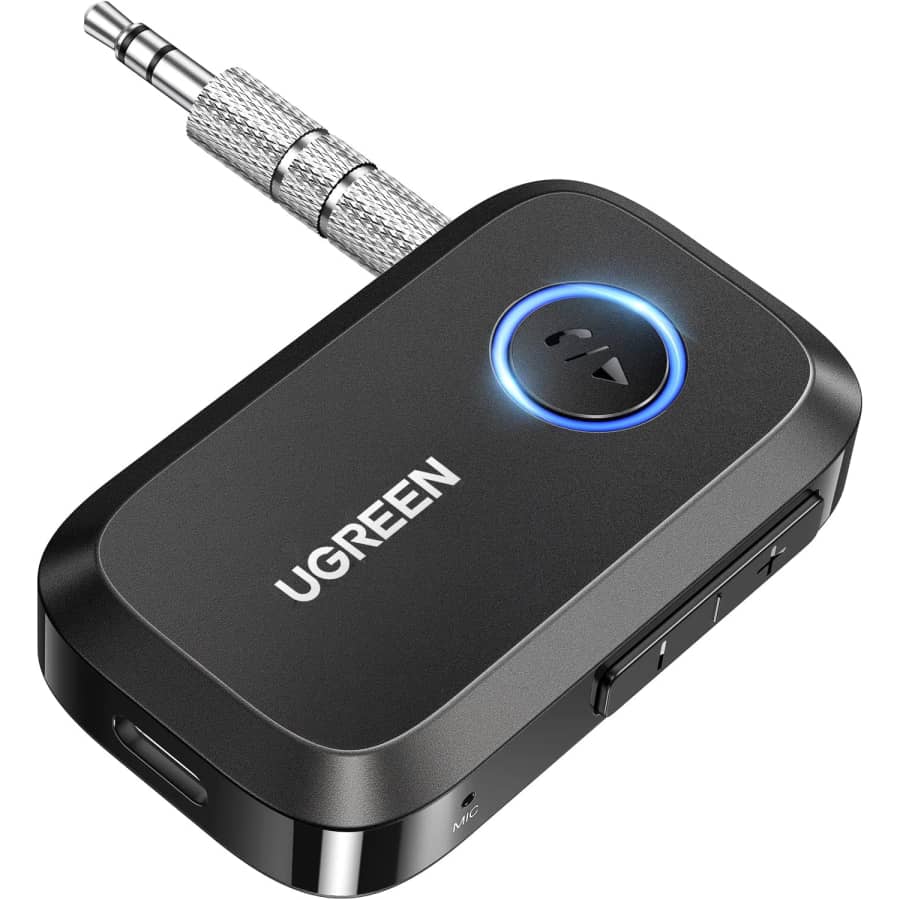 Ugreen 5.3 Aux Bluetooth Car Audio Adapter: $13 Ugreen 5.3 Aux Bluetooth Car Audio Adapter: $13