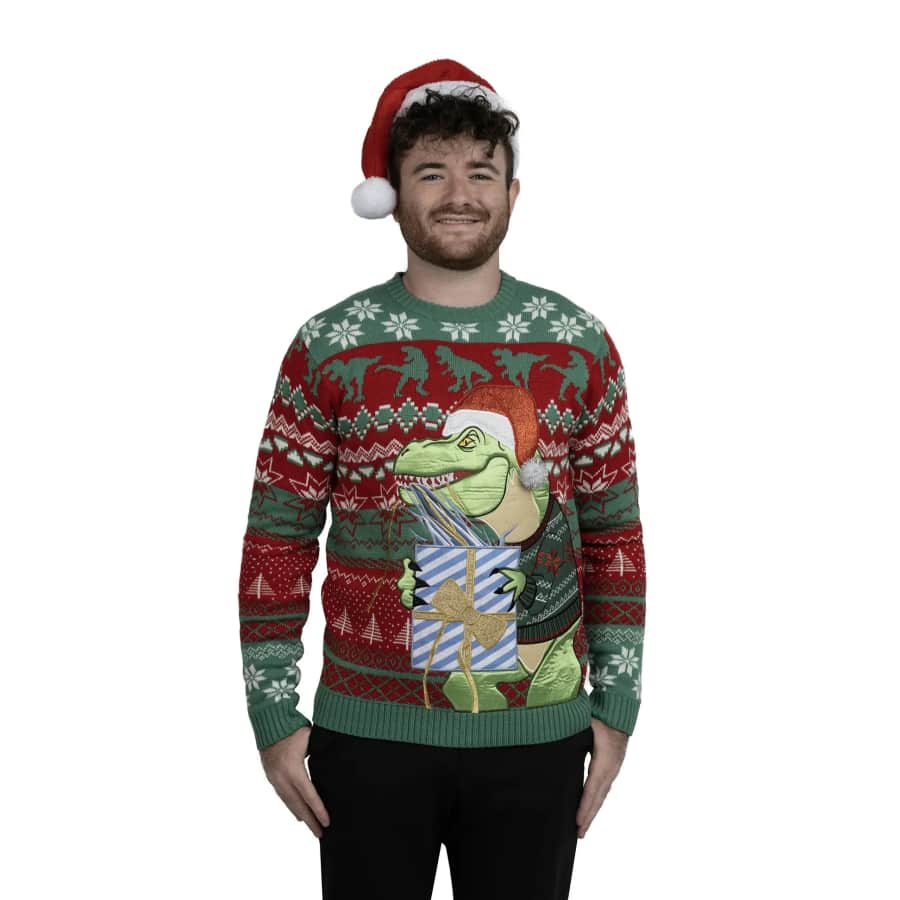 Jollidays Men's Ugly Christmas Sweater: $25 Jollidays Men's Ugly Christmas Sweater: $25