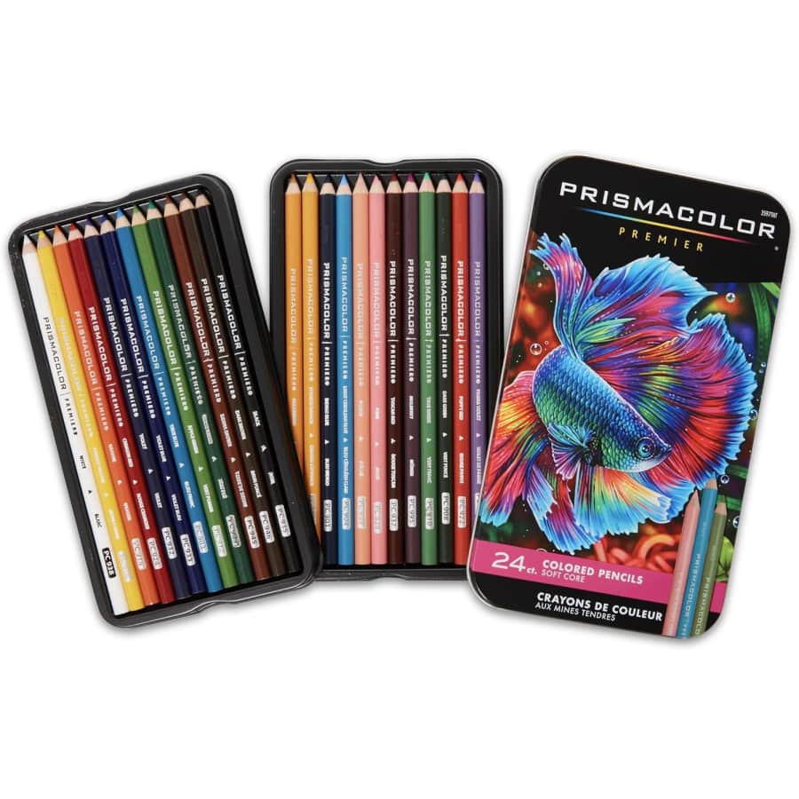 Prismacolor Premier Soft Core Colored Pencils 24-Pack: $19 via Subscribe & Save