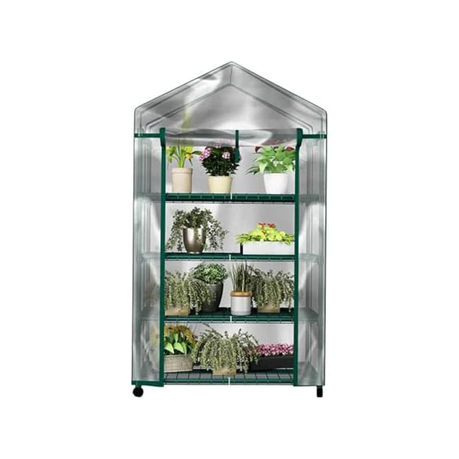 4-Tier Mini Greenhouse: $18