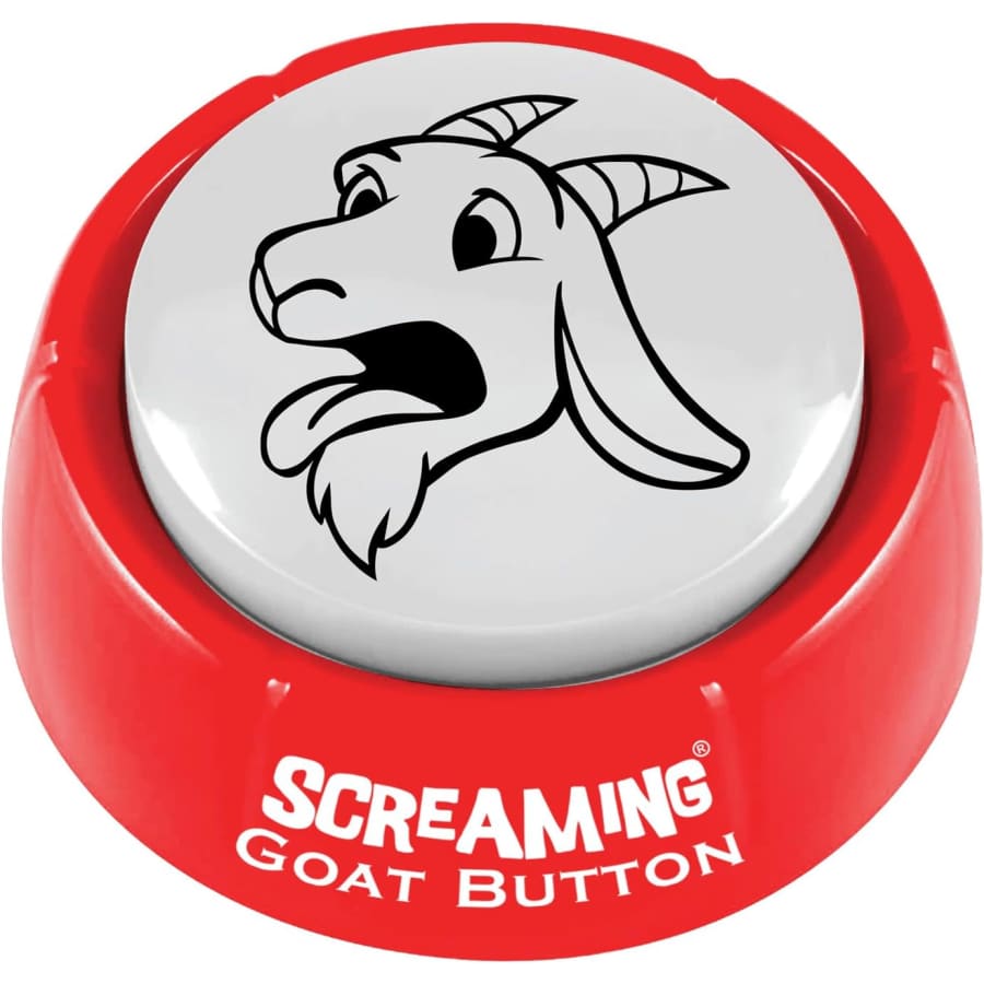 Screaming Goat Button: $18