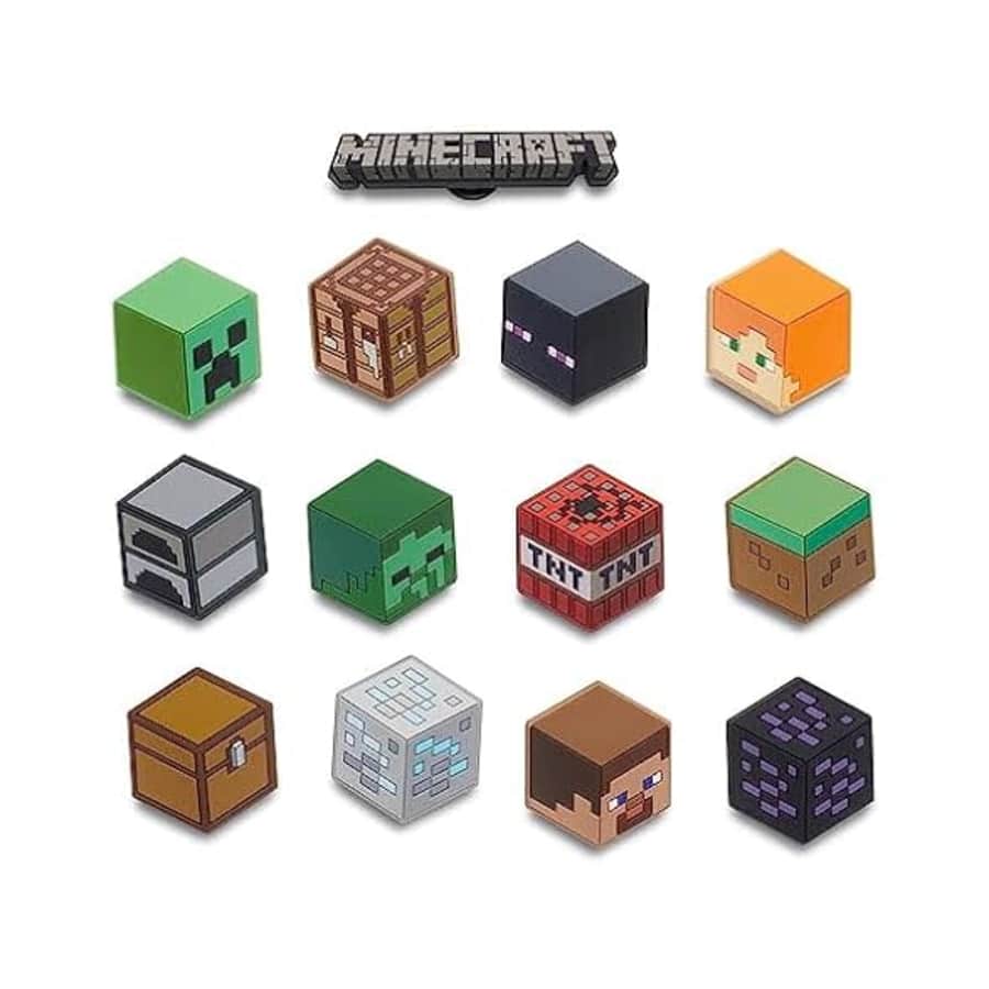 Crocs Jibbitz Minecraft Shoe Charms 13-Pack: $8.48 Crocs Jibbitz Minecraft Shoe Charms 13-Pack: $8.48