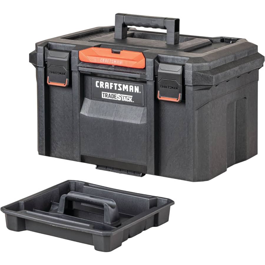 Craftsman 21" Waterproof Stackable Tool Box: $44.98