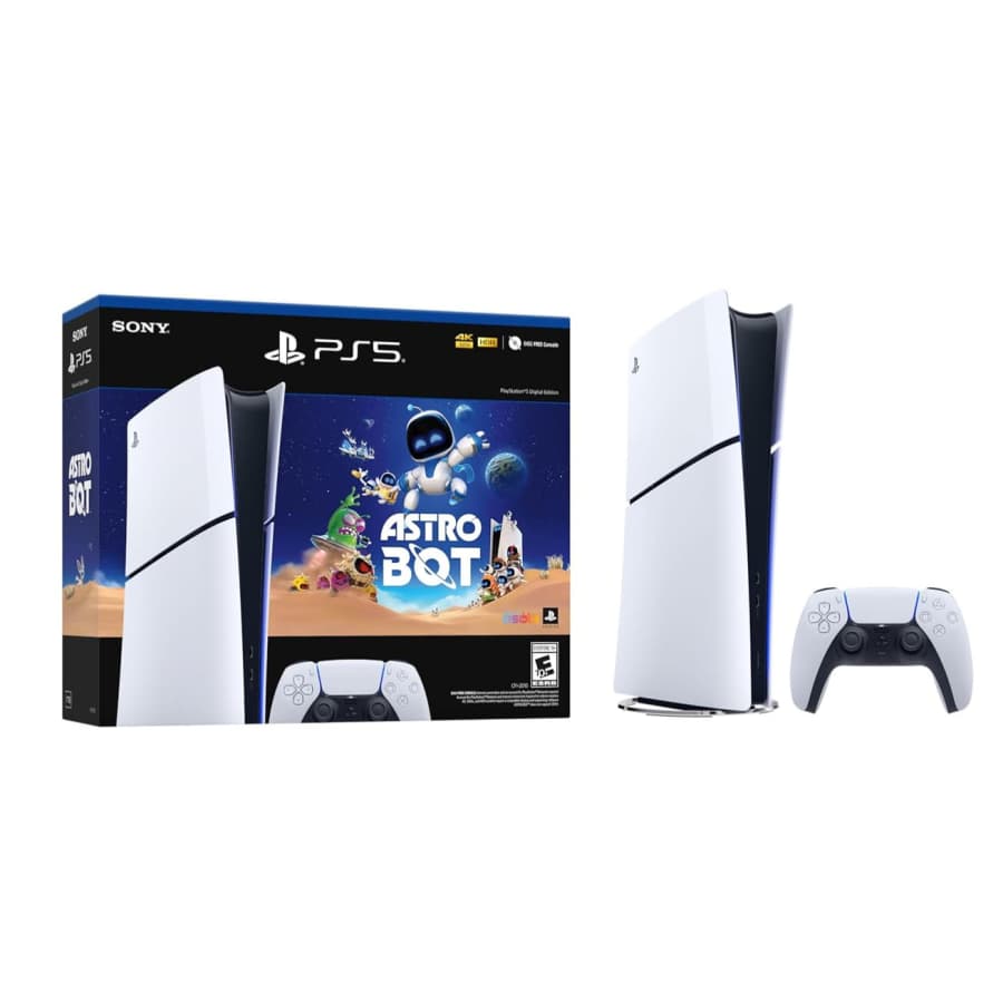 PlayStation 5 Digital Edition Astro Bot Bundle: $400