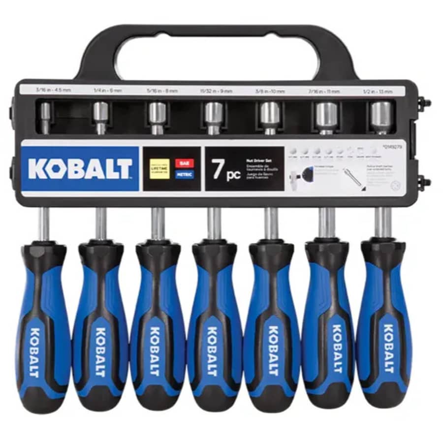 Kobalt 7-Piece Spline Nut Driver Set: $19
