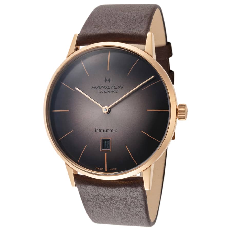 Hamilton Men's Intra-Matic Automatic Watch: $349